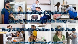 Fundamentals of Appliance Repair Training Course Very Affordable Online [upl. by Nosauq973]