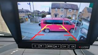 FITTING A REVERSING CAMERA AND SCREEN [upl. by Siuluj]