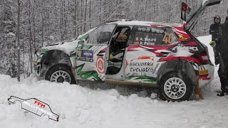 WRC Rally Sweden 2024  3 OFFS amp BIG MOMENTS  FRIDAY [upl. by Magree]