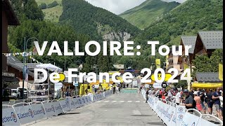 Valloire Tour De France 2024 [upl. by Ayikin]