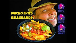 Taco Bells® Nacho Fries BellGrande REVIEW [upl. by Romulus]