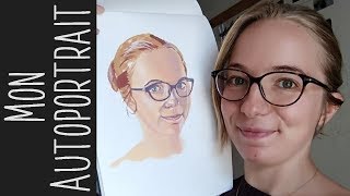 Autoportrait à la gouache [upl. by Neeuq]