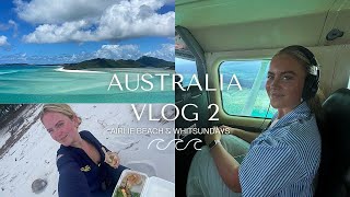 AUSTRALIA VLOG 2  AIRLIE BEACH  WHITSUNDAYS SCENIC FLIGHT amp RAFT TOUR  MAISIE FOLEY [upl. by Irv]