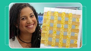 Fabric Weaving Tutorial by Crafty Gemini [upl. by Enohs]