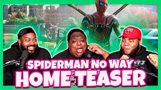 SPIDERMAN NO WAY HOME  Official Teaser Trailer HD Reaction [upl. by Clementine]