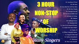 3 Hours NonStop Of WORSHIP Songs  Minister GUC Mercy Chinwo Nathaniel Bassey Benjamin Dube [upl. by Nawd506]