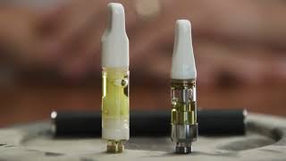 Cannabis Vape Cartridges 510Thread Type  Stainless Steel versus AllCeramic  High Level Overview [upl. by Ardnekal]