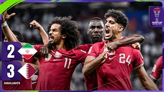 AsianCup2023  Semifinal  Islamic Republic Of Iran 2  3 Qatar [upl. by Dnumyar]