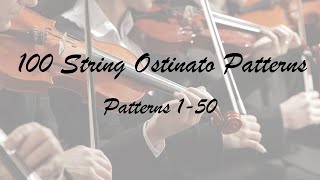 100 String Ostinato Patterns patterns 150 [upl. by Timofei]