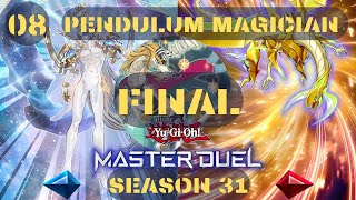 Yu Gi Oh Master Duel  Season 31  08  Pendulum Magician Replays  Decklist [upl. by Purington]