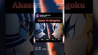 Rengoku Vs Akaza Fighting Scene Edit demonslayer rengoku Akaza shorts [upl. by Torrie]