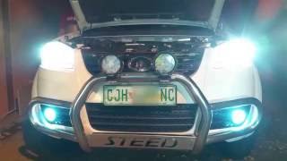 GWM Steed LED head lights [upl. by Ilojna]