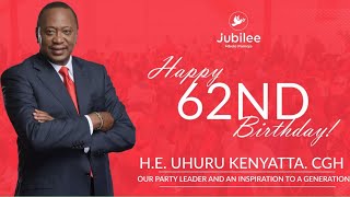 LIVE Uhuru Kenyatta celebrating his 62nd Birthday [upl. by Schramke377]