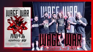 WAGE WAR  The Canadian MANIC TOUR  FULL SHOW July 21 2023 London ON [upl. by Adnohsek]