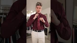 Beige Suit amp Burgundy Shirt for a Wedding [upl. by Sewell]