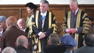 HRH The Prince of Wales Visits UWTSD Lampeter [upl. by Yehsa646]