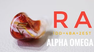 CandyCoated Smoothness Tribid IEM  Alpha Omega RA review [upl. by Berkman]