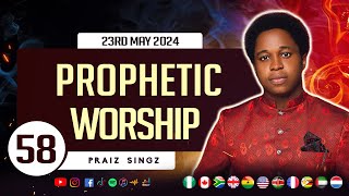 Prophetic Worship with Praiz Singz  Prayer Chants  Live Session  23rd May 2024 [upl. by Mook986]