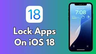 How to Lock Apps In iPhone iOS 18  Lock Apps In iOS 18  iOS 18 New Feature [upl. by Lesiram]