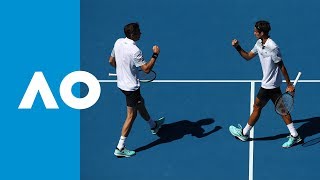 HerbertMahut v BryanBryan match highlights QF  Australian Open 2019 [upl. by Willtrude]