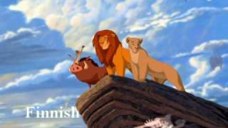 The Lion King Circle of Life reprise multilanguage 20 different languages [upl. by Aihsotan954]