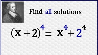 Solving a Quartic Equation [upl. by Beauvais]