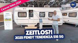 MESSENEUHEIT✨ 2025 Fendt Tendenza 515 SG  Caravan Salon Düsseldorf 2024 × Camperland Bong [upl. by Akira211]