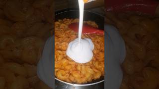 white sauce pasta asmr cooking shorts [upl. by Asteria]