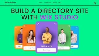 How to Create a Directory site with Wix 2024 [upl. by Annoya994]