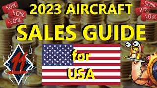 2023 War Thunder Sales Guide  USA Premium Buyers Guide [upl. by Enialem]