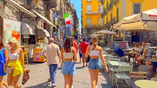 Naples Italy 🇮🇹  Summer 2024  4K 60fps HDR Walking Tour [upl. by Arihaz340]