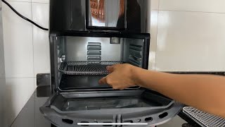 TESTANDO MINHA NOVA AIR FRYER OVEN MASTERCHEF  receitinha fit [upl. by Sylado]