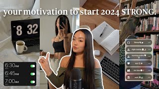 HOW TO START 2024 SUCCESSFULLY 2024 goal setting healthy habits reinvent yourself amp mindset [upl. by Anipsed]