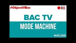 BAC TV  On Corrige des Annales de Maths S  21 [upl. by Pulling]