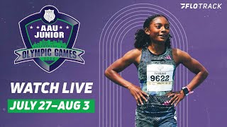 Live Stream AAU Junior Olympics 2024 Track And Field Coverage On Thursday [upl. by Gabriell]