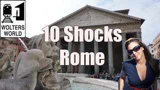 Visit Rome  10 Things That Will SHOCK You About Rome Italy [upl. by Enilrad]