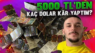 300 ADET 1 DOLARLIK KAZI KAZAN KAZIDIM [upl. by Scarface]