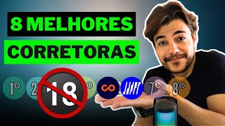 8 MELHORES CORRETORAS DE INVESTIMENTOS para menor de idade [upl. by Ellyn]