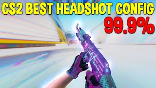 CS2  BEST HEADSHOT CONFIG 999 🔥 1440x1080 RES  500FPS 240HZ SETTINGS 2023CONFIG IN DESC [upl. by Esinej91]