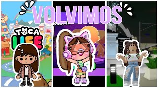 VOLVIMOS AL CANAL 🤩  AVATAR WORLD 🩷  ROBLOX ✨  TOCA BOCA LIFE WORLD 🌈 [upl. by Cody244]