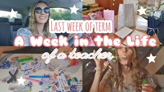 Last Week of Term  Week in the Life of a UK Primary Teacher  Classroom setup amp End of Year Gifts [upl. by Ramberg]