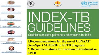 Role of GeneXpert in EPTB diagnosisATT Duration in EPTB [upl. by Elinor]