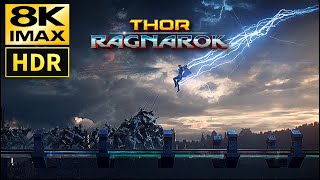 Thor Ragnarok • Led Zeppelin quotImmigrant Songquot • 8K IMAX HDR amp HQ Sound [upl. by Reel]