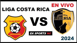 🔴Herediano vs Municipal Liberia en vivo  Liga Apertura Costa Rica [upl. by Kcirddet]