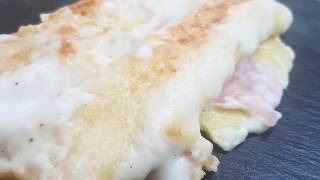 CREPES CRESPELLE SALATE AL FORNO CON COTTO FORMAGGIO E BESCIAMELLA  FoodVlogger [upl. by Peugia]