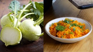 MUST TRY GutHealing Kohlrabi Recipe 😋 and Health Benefits [upl. by Ahseirej]