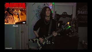 Floods  Pantera guitar cover [upl. by Roehm894]