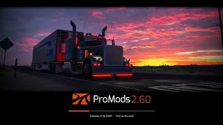 Euro Truck Simulator 2 With ProMods 260 [upl. by Auj766]