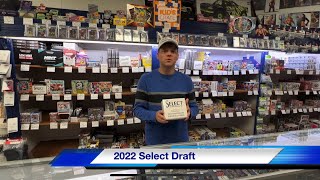 2022 Panini Select Draft Picks Football Box Break [upl. by Lowney]