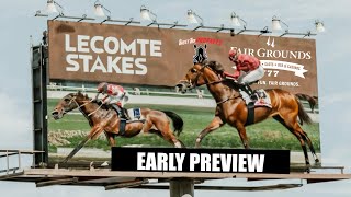 2024 LECOMTE STAKES FIRST LOOK PREVIEW  Fairgrounds [upl. by Odelinda]